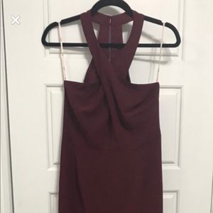 Burgundy Jumpsuit